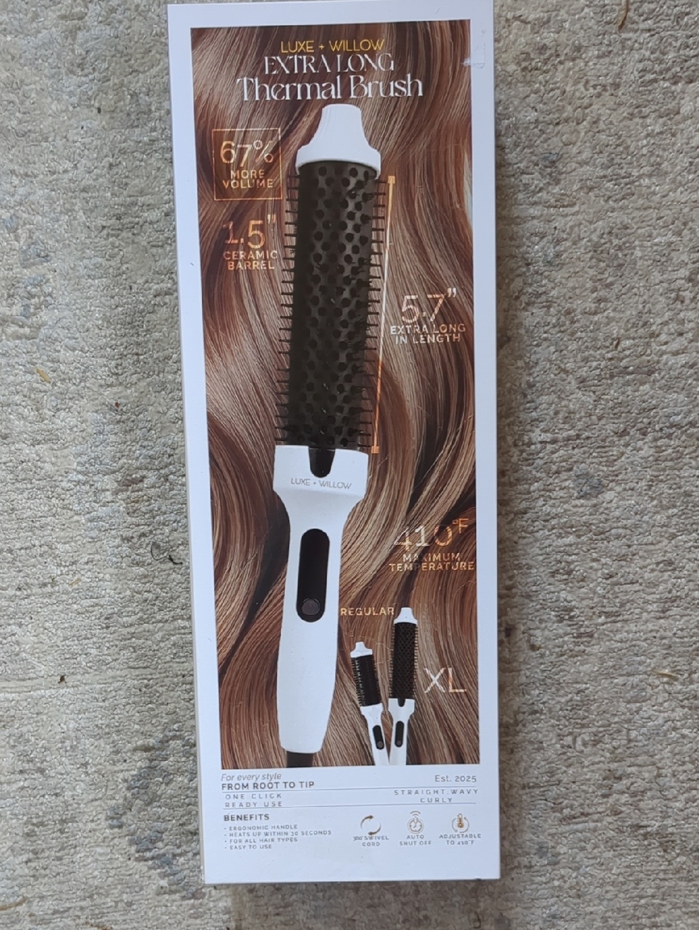Thermal Brush New in box only tested by myself